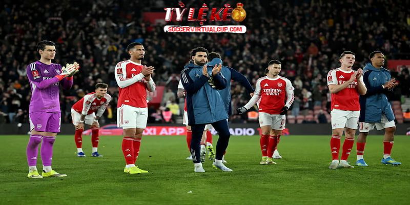 Arsenal thua sốc khi để đội hạng dưới đánh bại với tỷ số 1-2